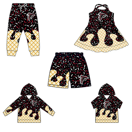 Toddle baby custom team design matching outfit
