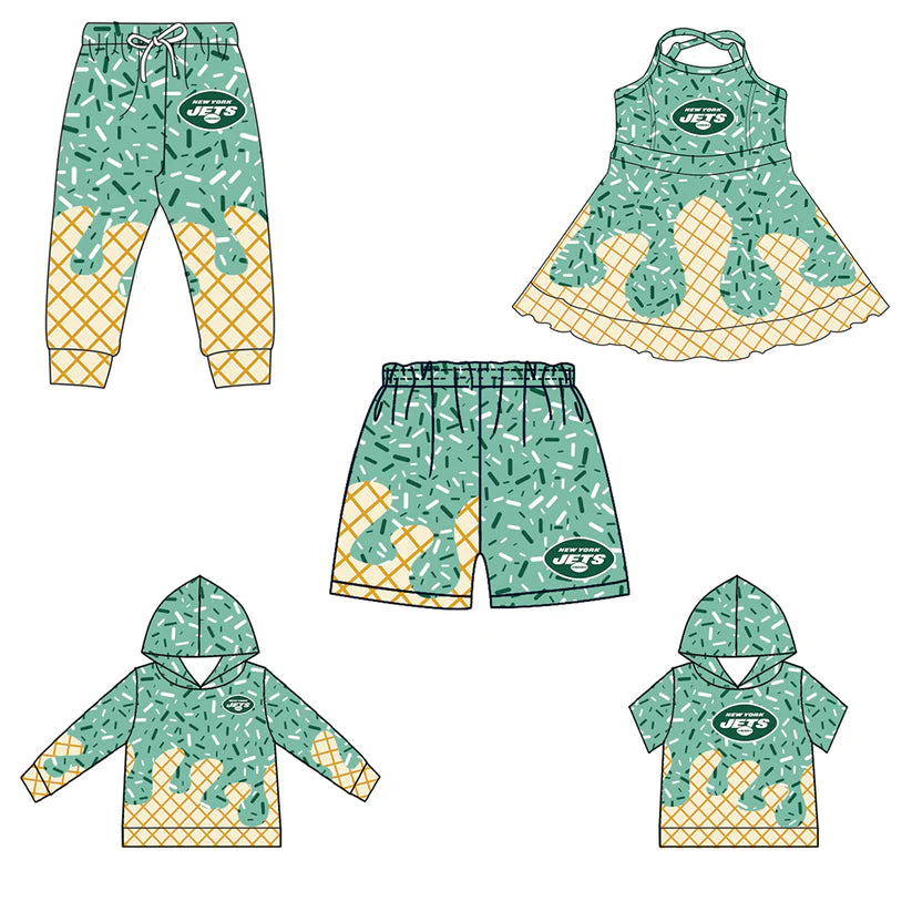 Toddle baby custom team design matching outfit