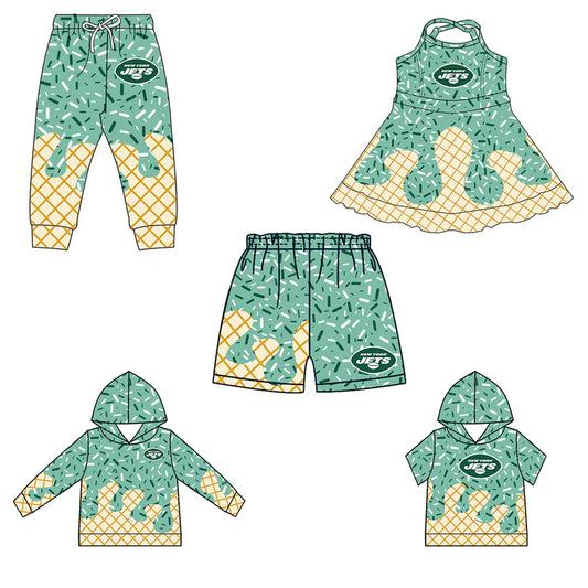 Toddle baby custom team design matching outfit