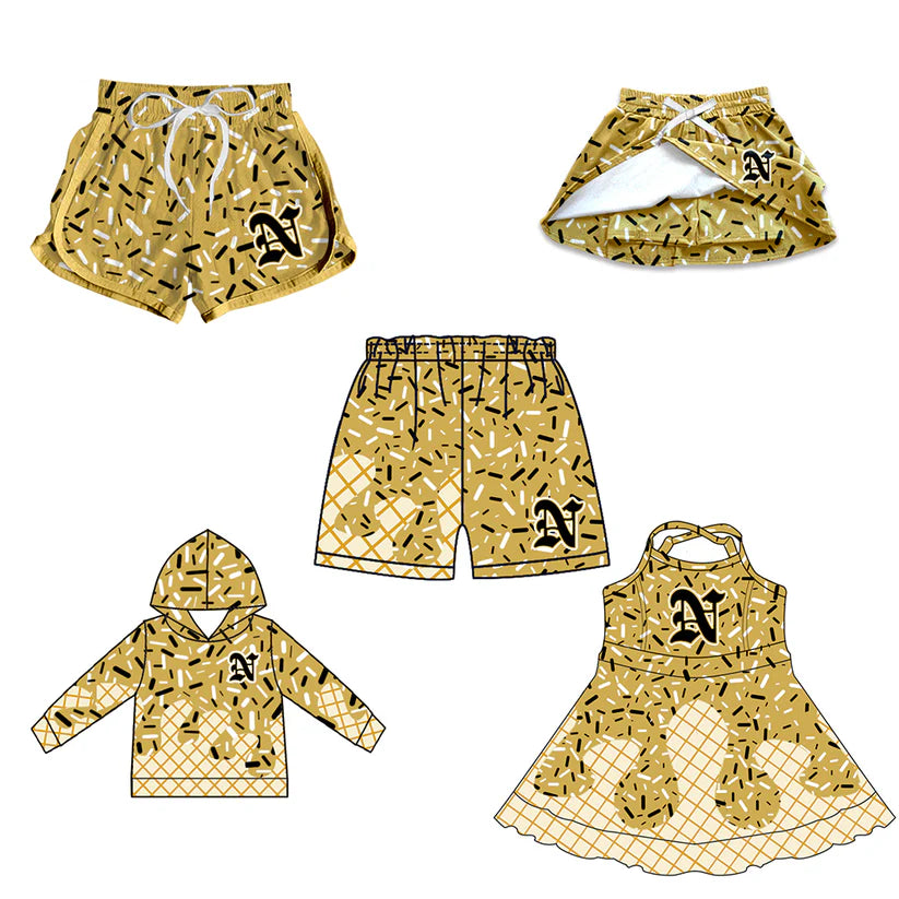 Toddle baby custom team design matching outfit