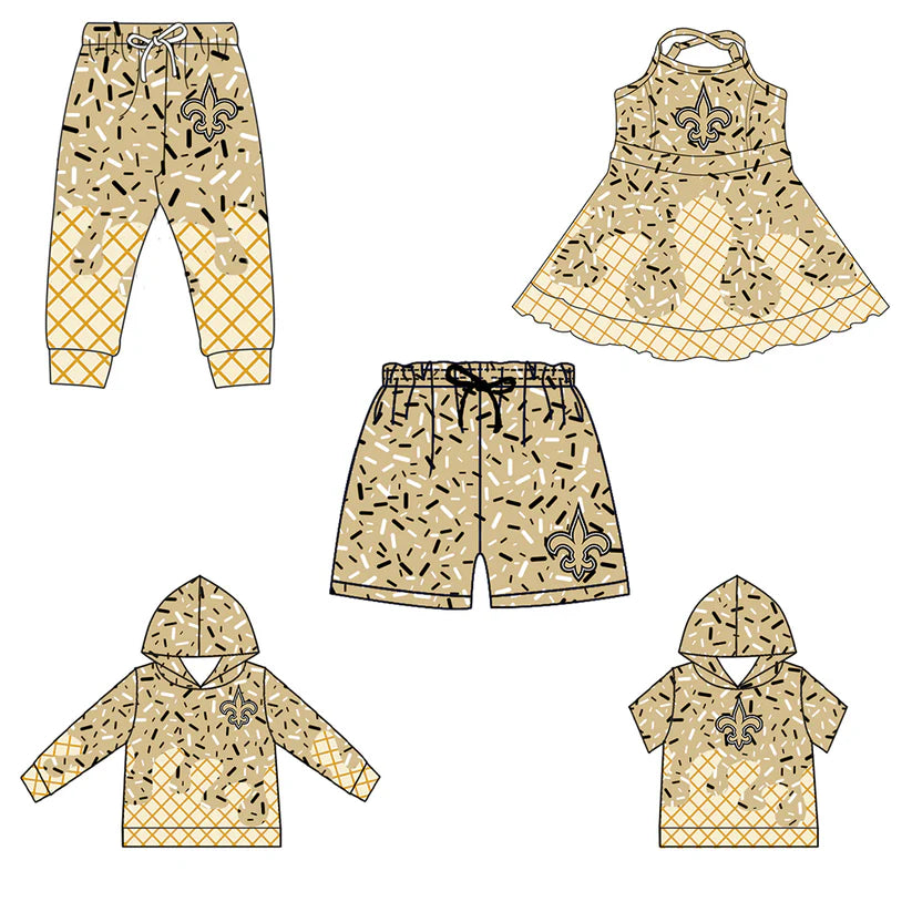 Toddle baby custom team design matching outfit