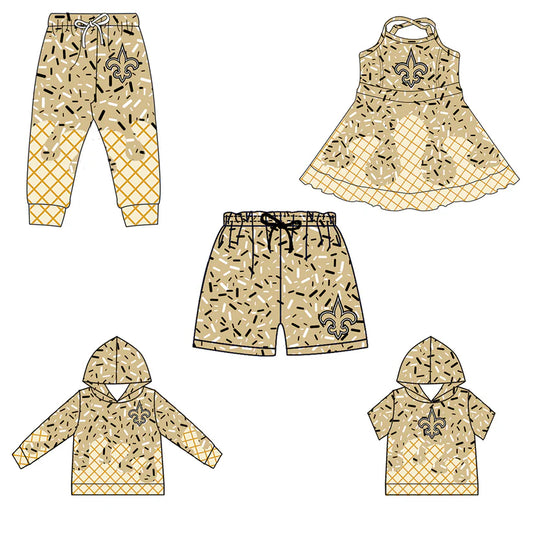 Toddle baby custom team design matching outfit