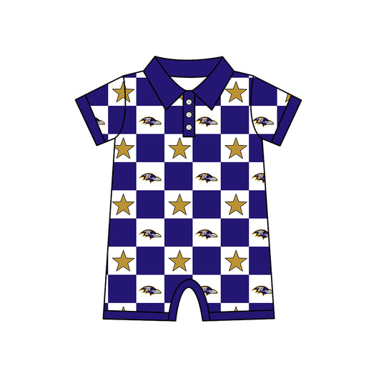 Team design toddle boy summer romper