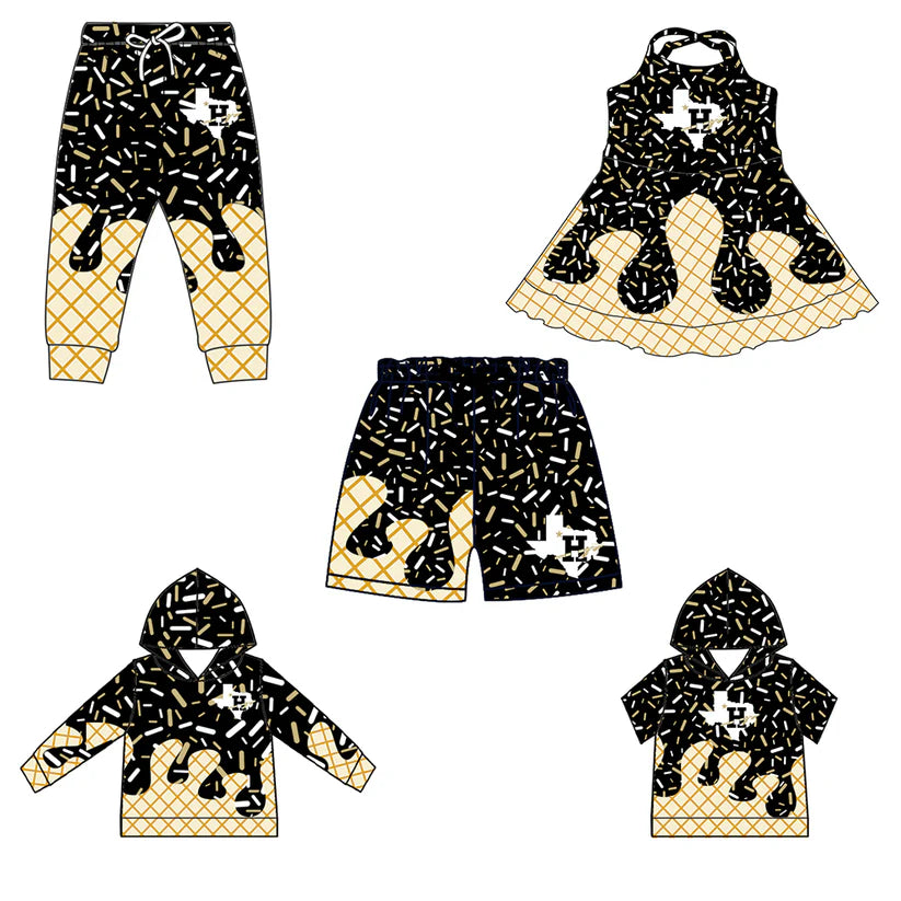 Toddle baby custom team design matching outfit
