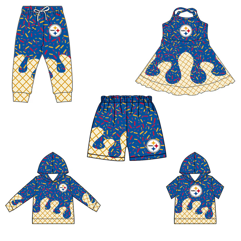 Toddle baby custom team design matching outfit