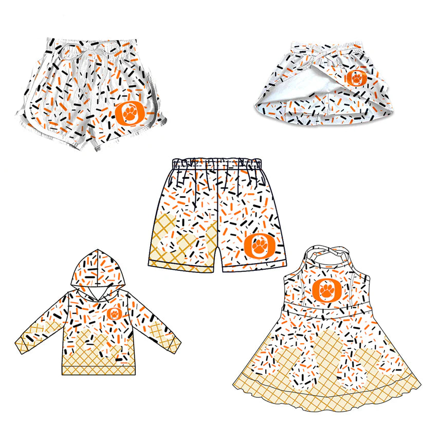 Toddle baby custom team design matching outfit