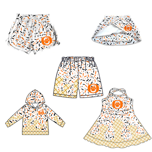 Toddle baby custom team design matching outfit