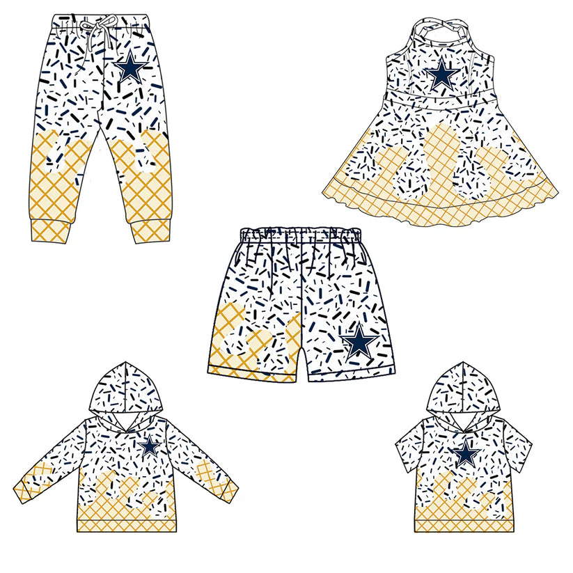 Toddle baby custom team design matching outfit