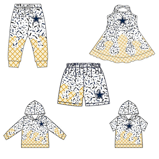 Toddle baby custom team design matching outfit