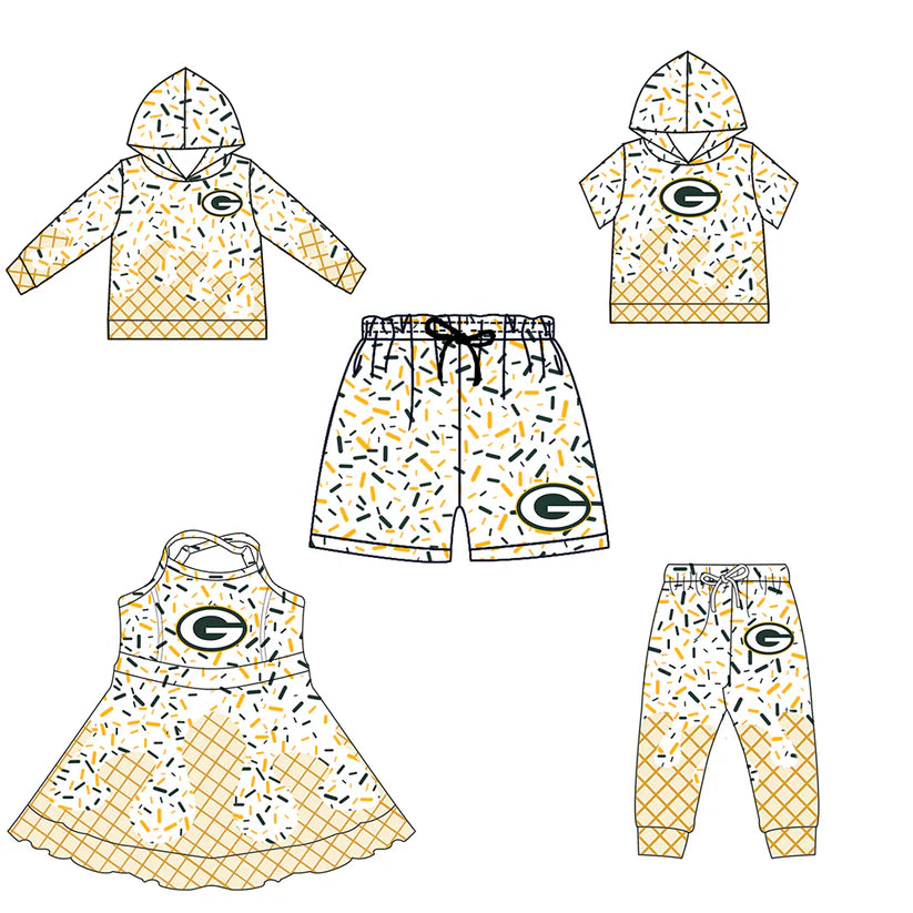 Toddle baby custom team design matching outfit