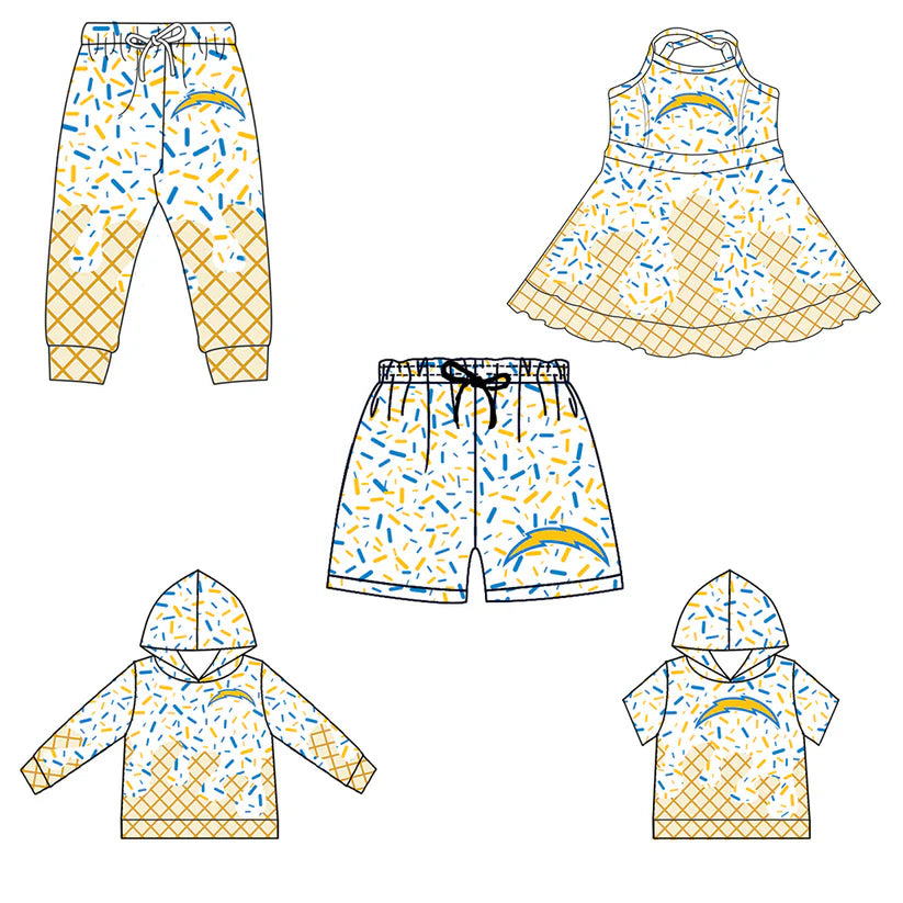 Toddle baby custom team design matching outfit