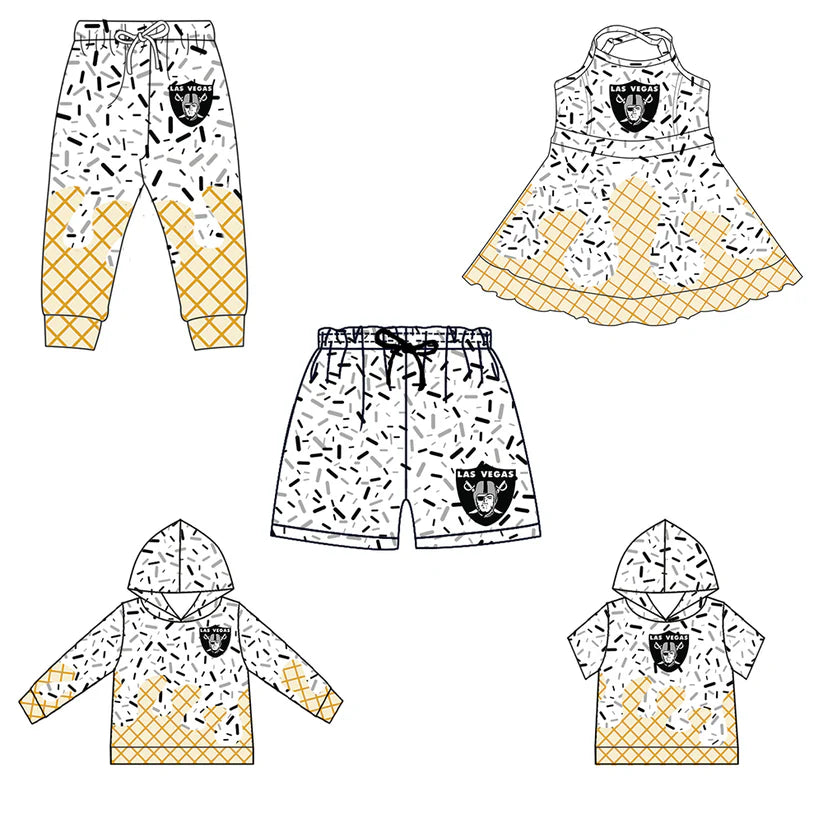 Toddle baby custom team design matching outfit