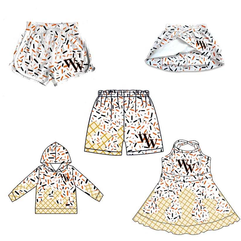 Toddle baby custom team design matching outfit