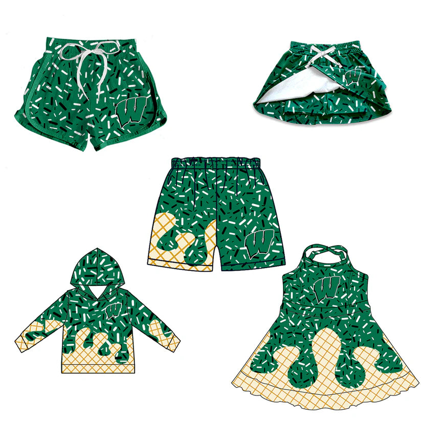Toddle baby custom team design matching outfit