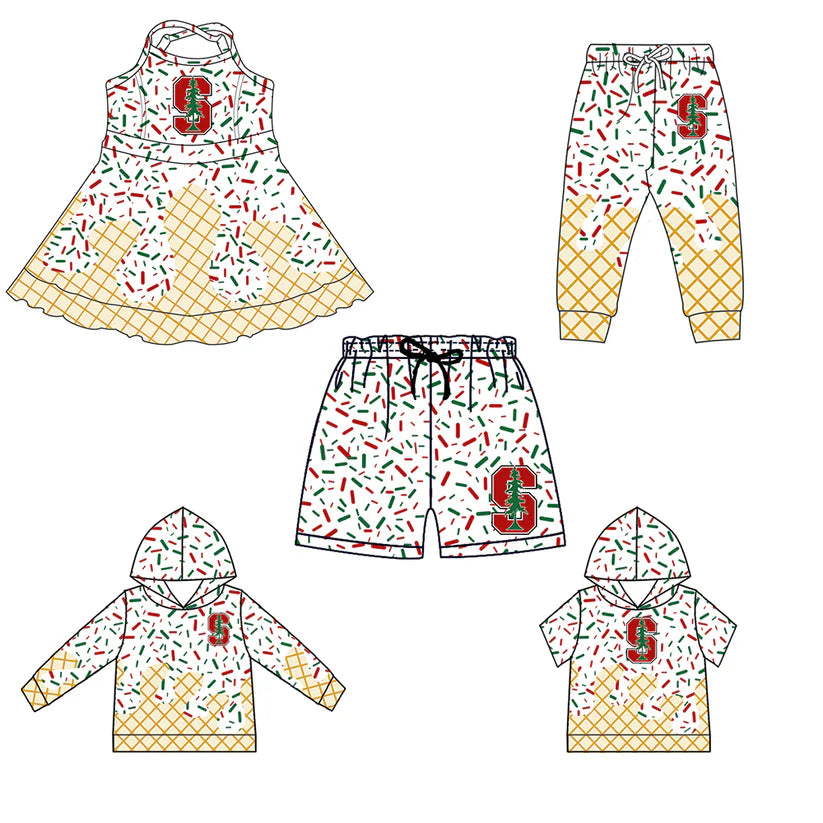 Toddle baby custom design matching outfit