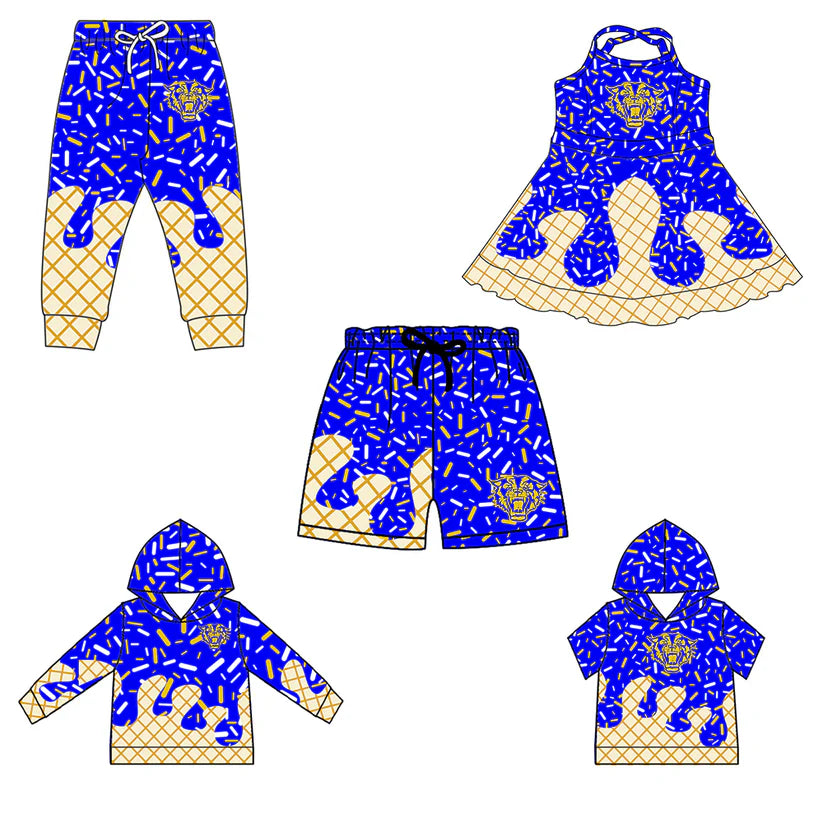Toddle baby custom team design matching outfit