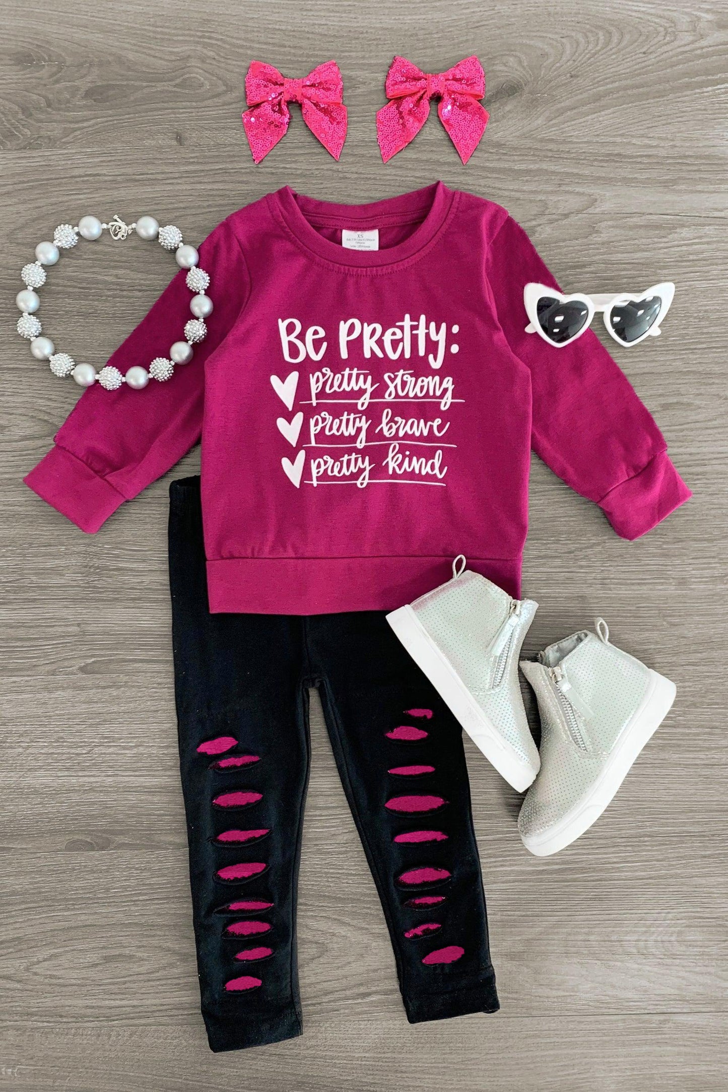 be pretty top ribbed leggings outfit