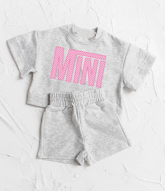 baby girl mini letter summer fashion clothes