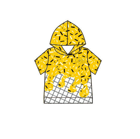 baby boy custom team design hoodie top