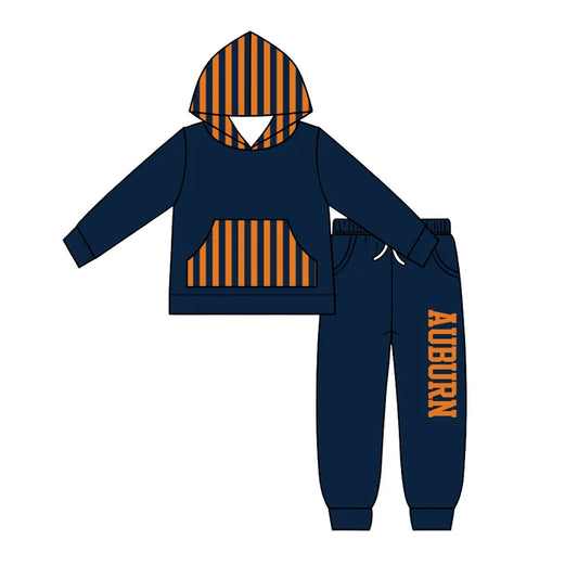 Baby girl custom team cheer design hoodie set