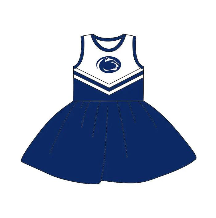 Toddle girls wholesale custom team design dress