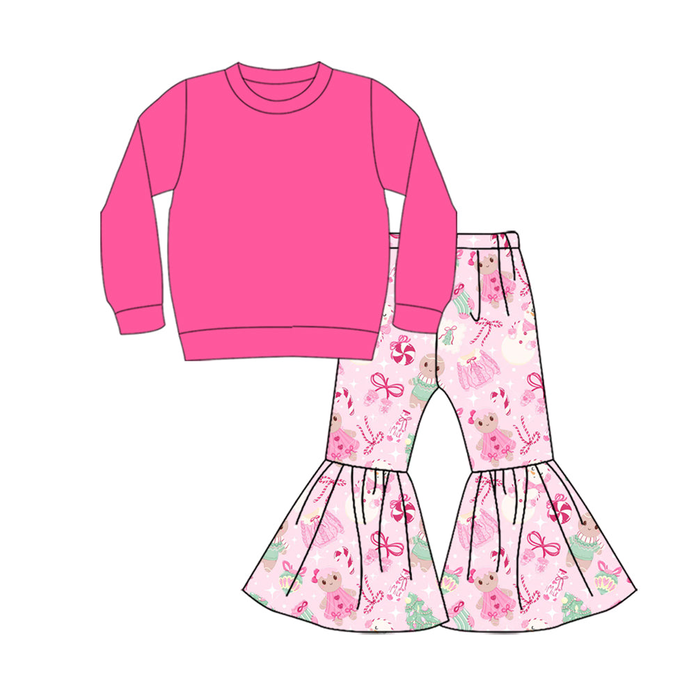 baby girl Christmas design outfit
