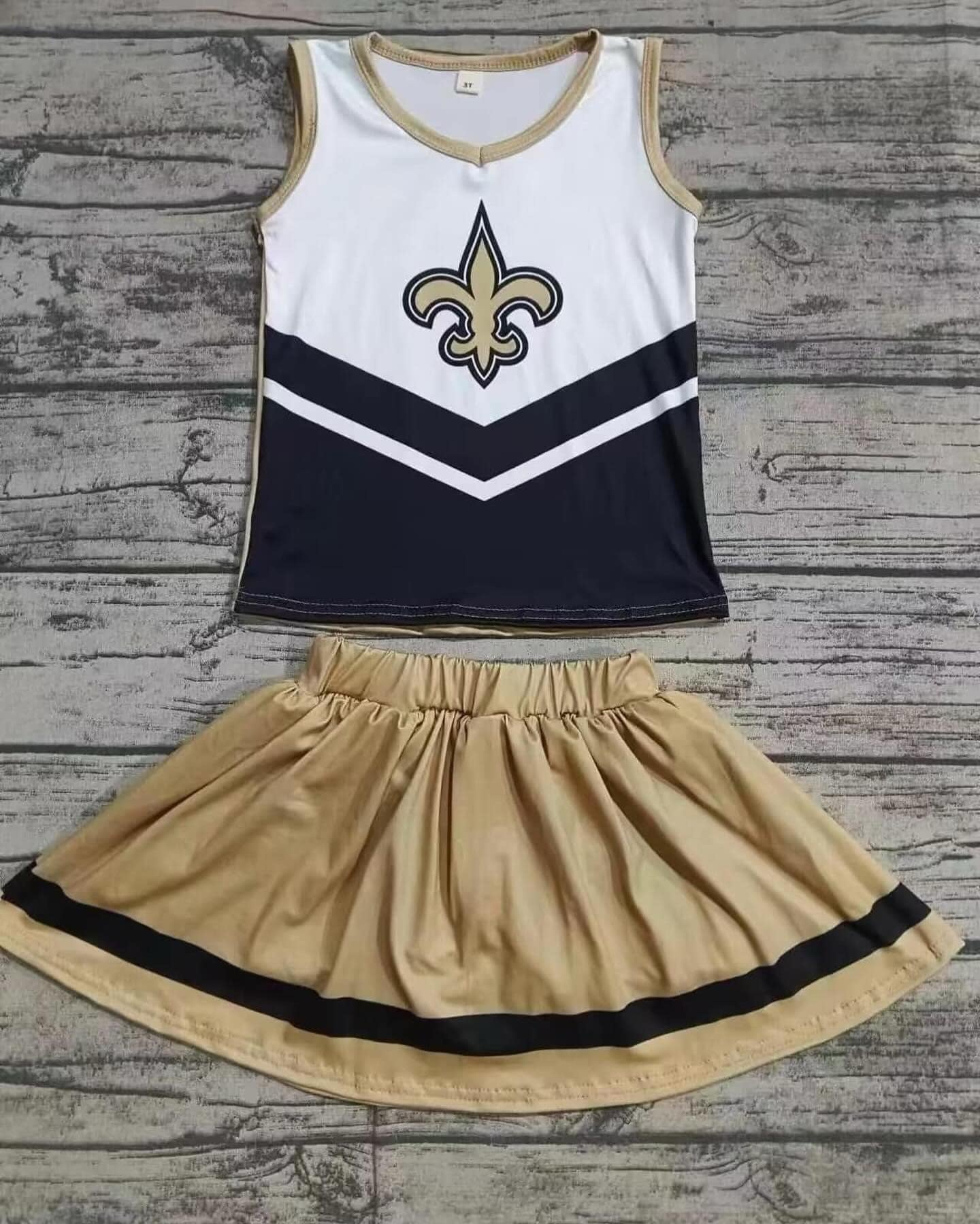 baby girls cheer skirt outfit wholesale price