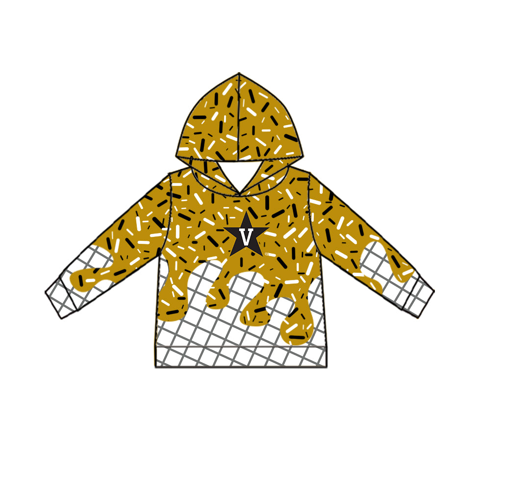 baby boy custom team design hoodie top