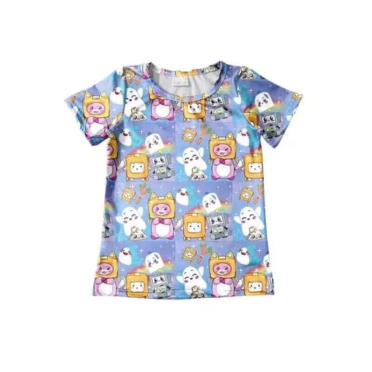 toddle baby boy short sleeve cartoon shirt