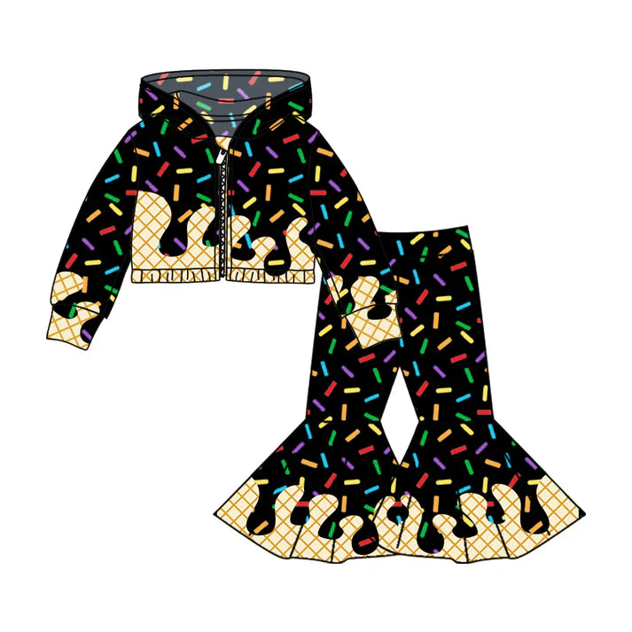 Baby girls custom team cheer design outfit