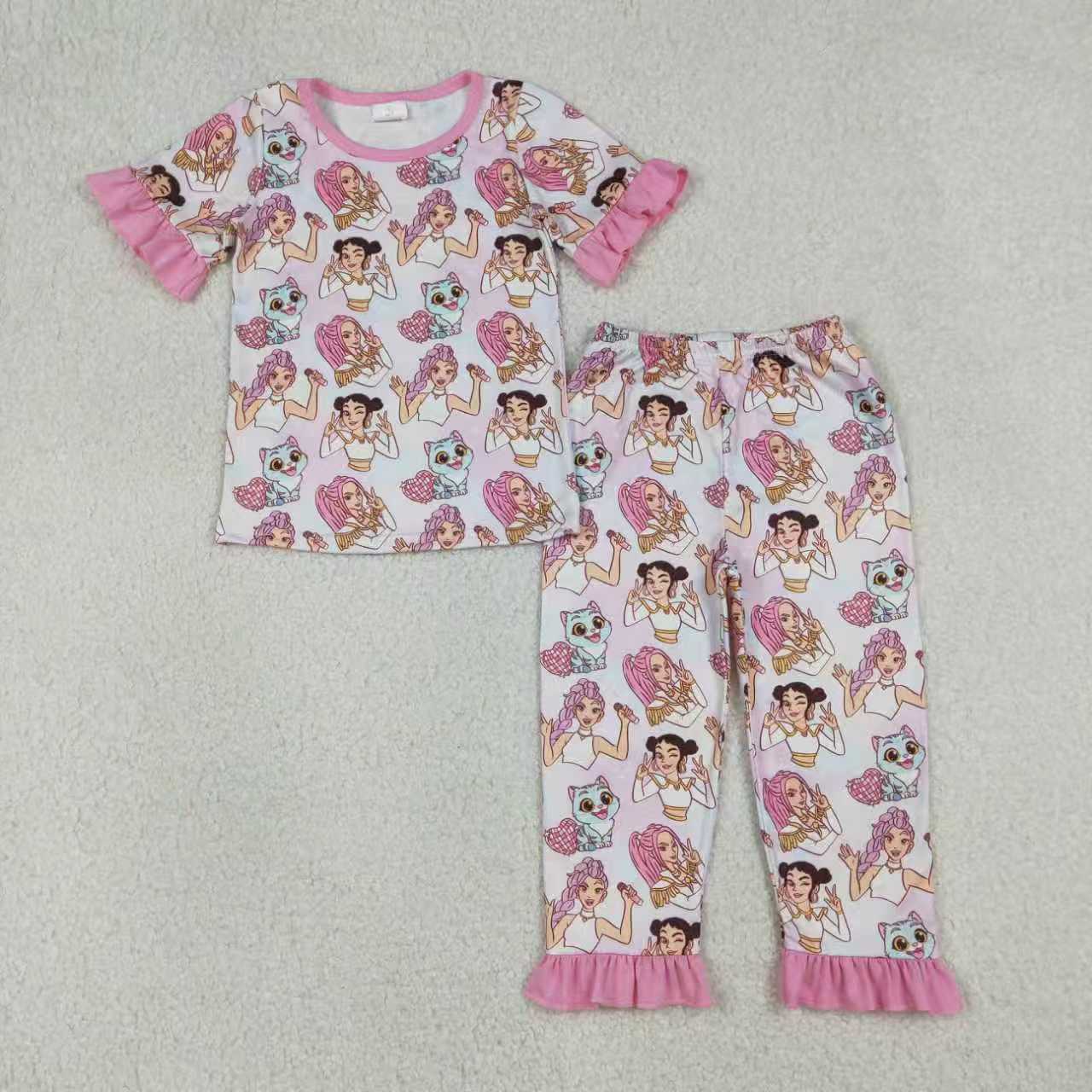 Kpop Movie design toddle baby girls dress