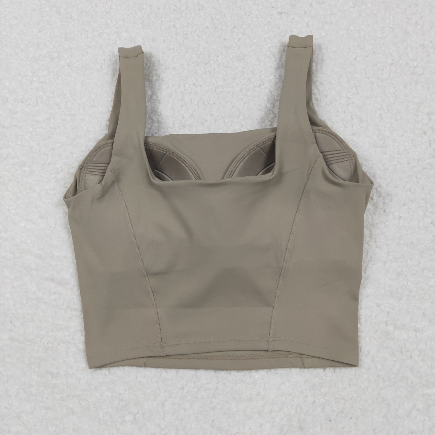 USA SHOP Adult women khaki bra crop top