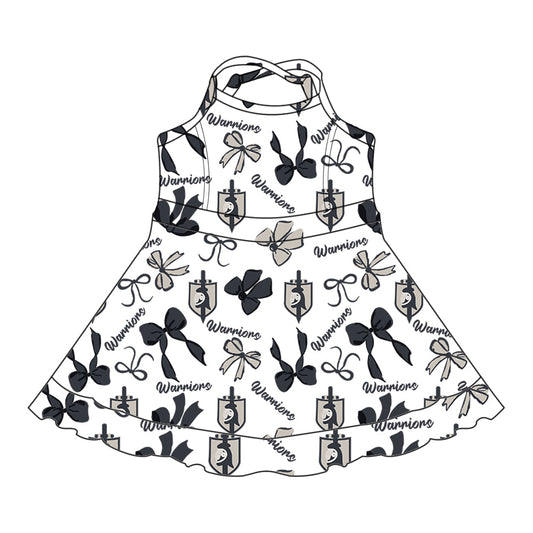 Toddle girls wholesale custom team design dress