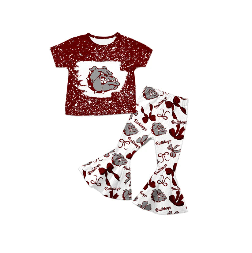 Toddle kids custom college team design matching outfit