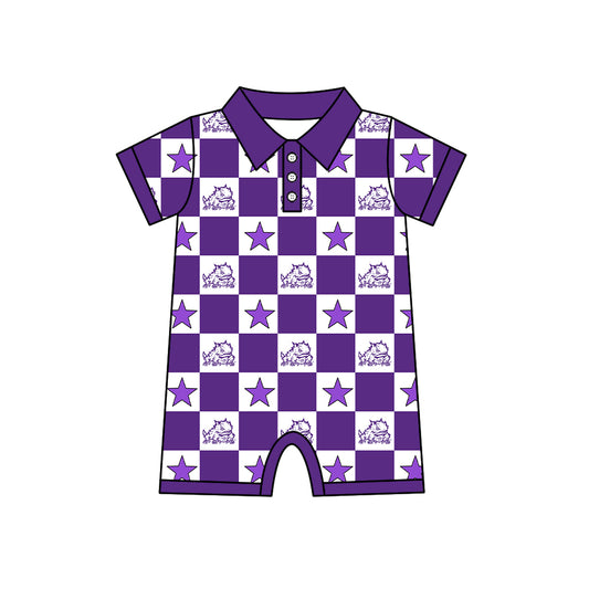 Team design toddle boy summer romper