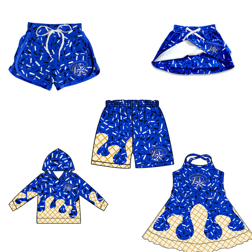 Toddle baby custom team design matching outfit