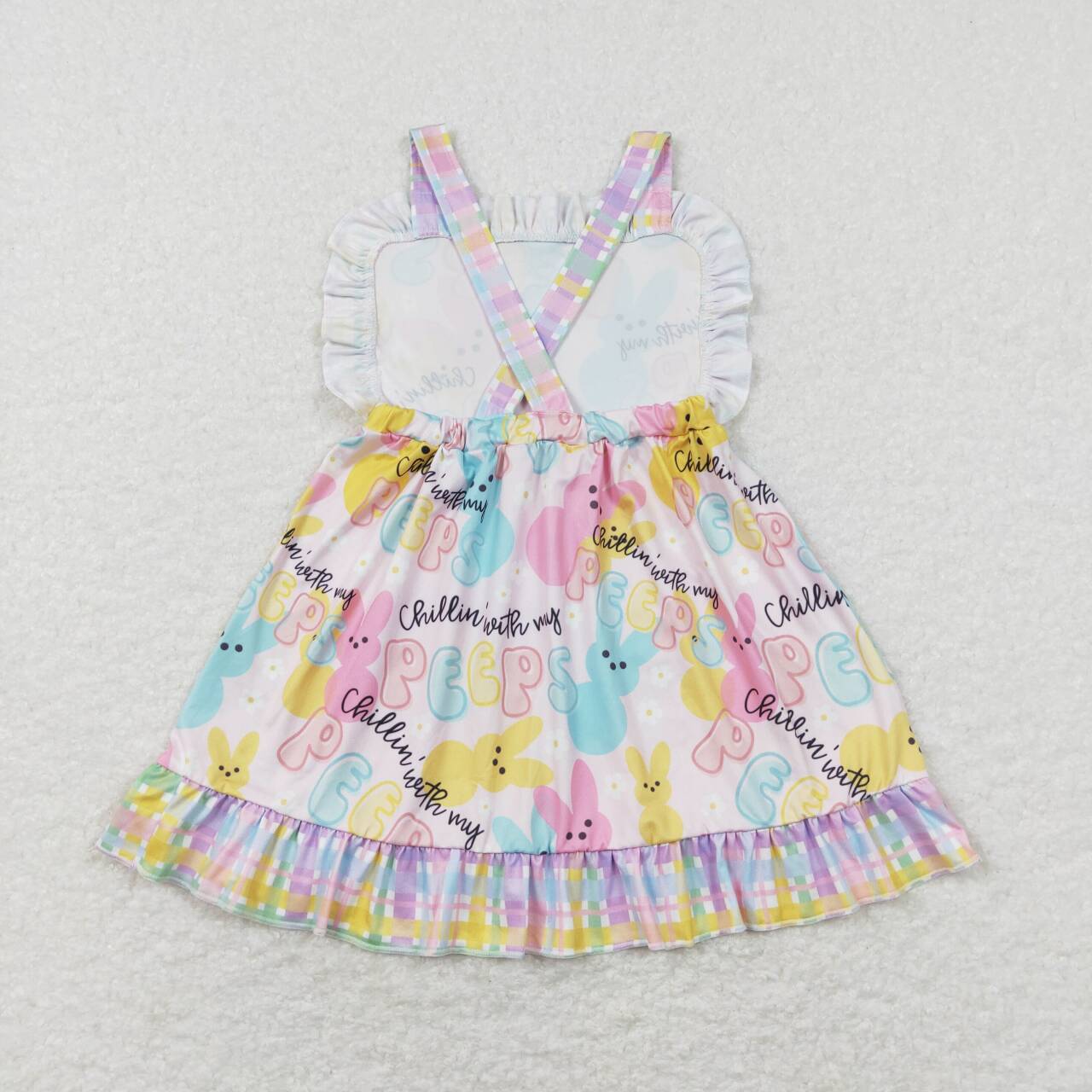 Easter bunny baby toddle girls holiday dress