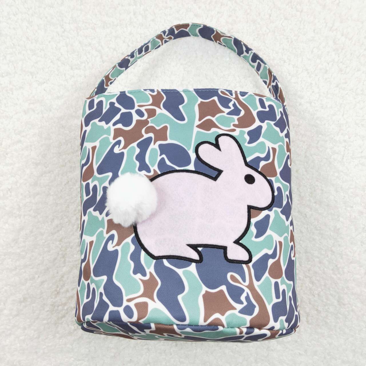 Easter camo bunny bag