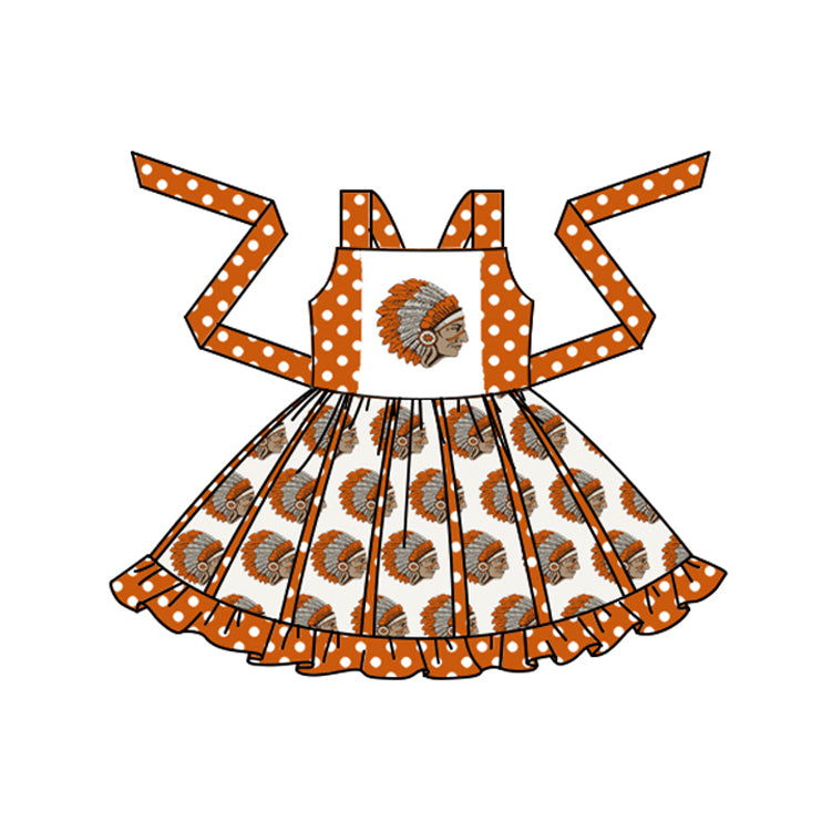 toddle girls short sleeve team design dress