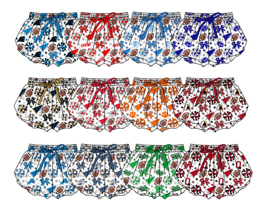 toddle baby custom team summer football active wear shorts