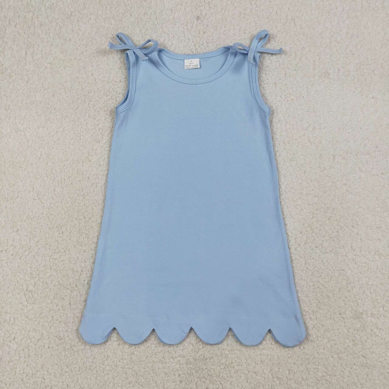 Blue color baby girl summer dress