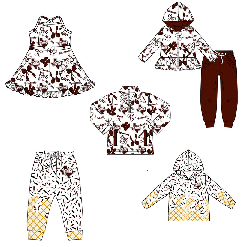 Toddle baby custom team design matching outfit