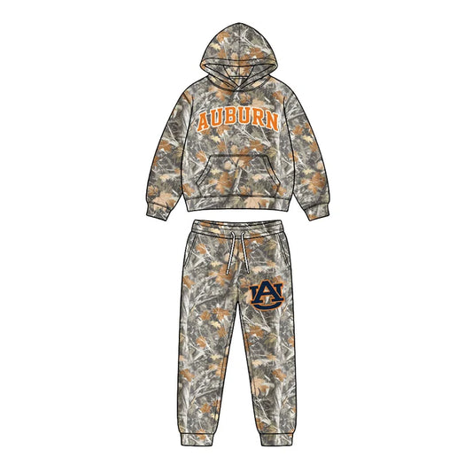 Toddle kids custom auburn team design boy long sleeve clothes wholesale price