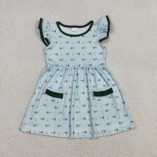 Mallard duck kids baby holiday dress