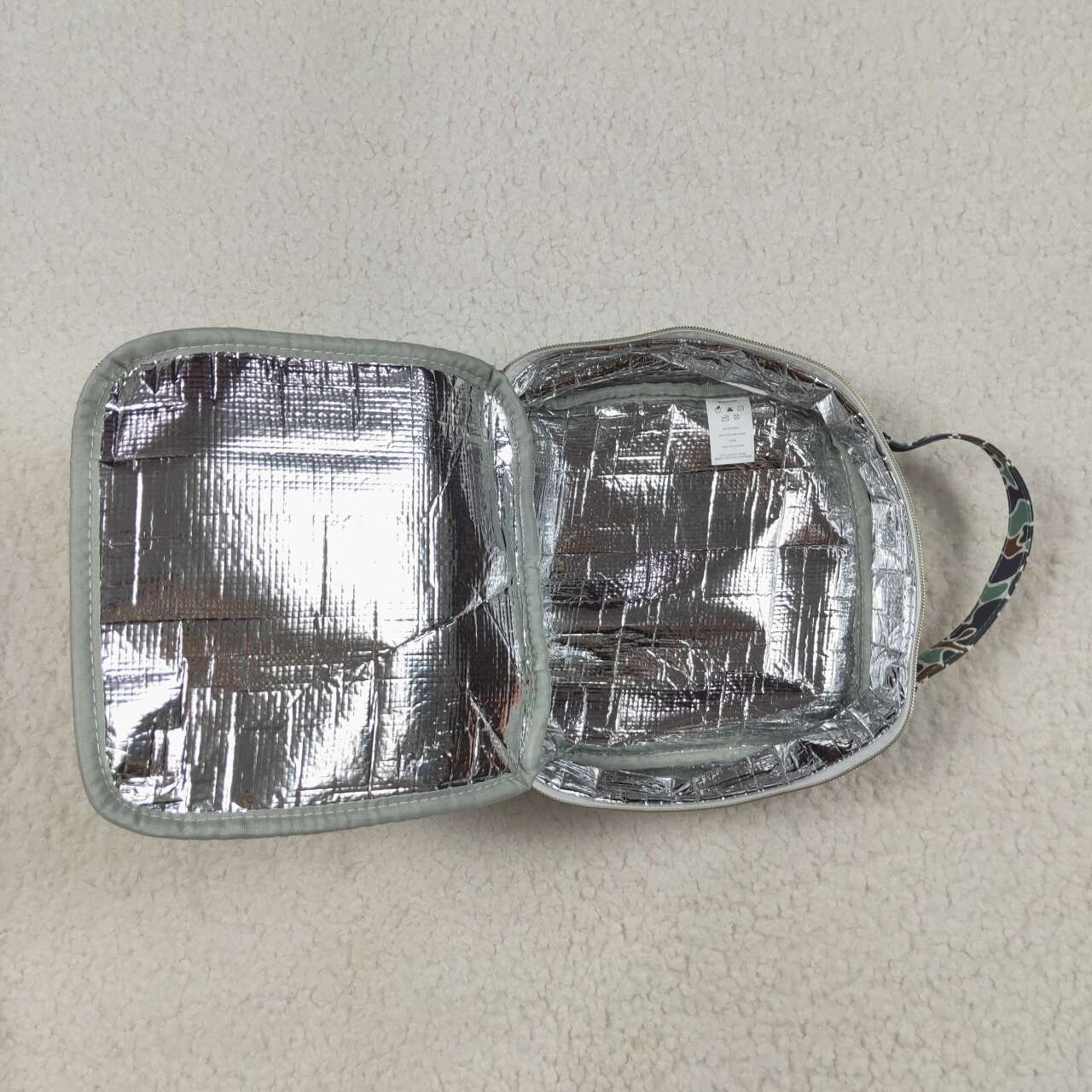 USA SHOP toddle baby mallard duck green camo lunch bag