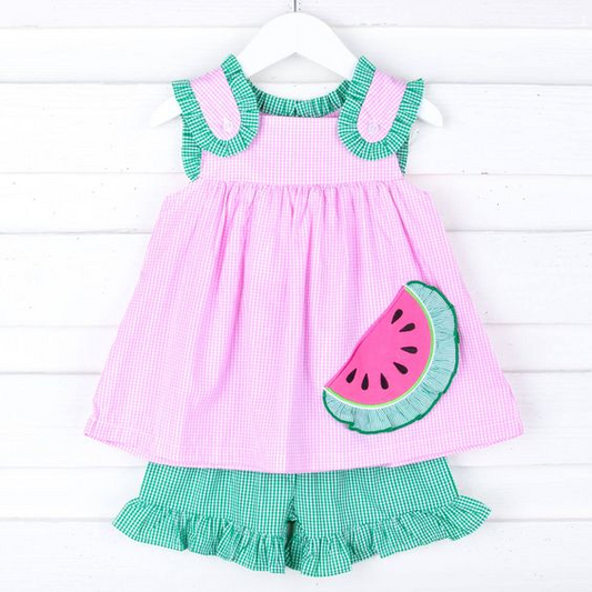 wholesale girls watermelon summer clothes deadline may 20th