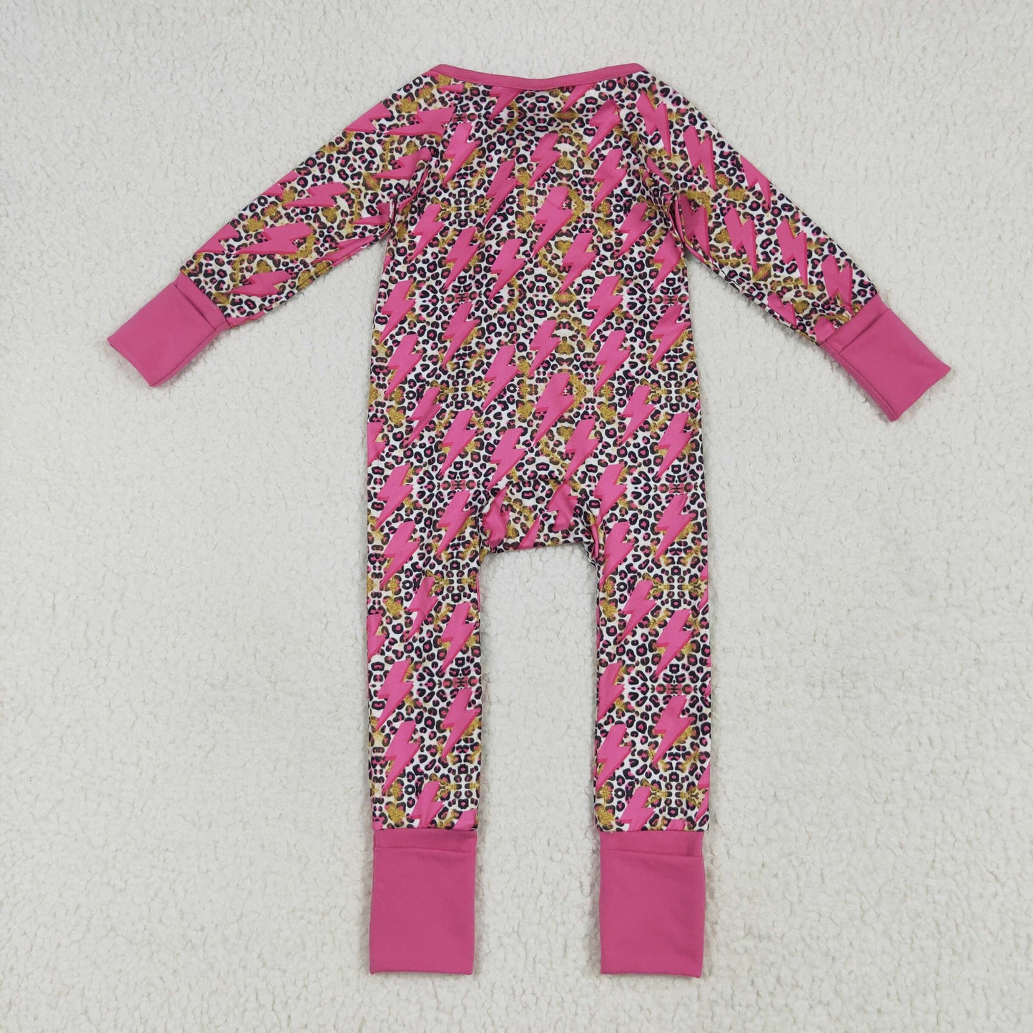 Toddle girls leopard long sleeve pajama set sibling set