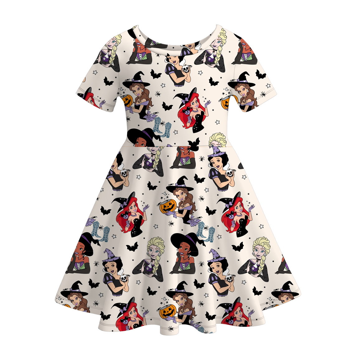 whoesale kids girls halloween princess boutique dress