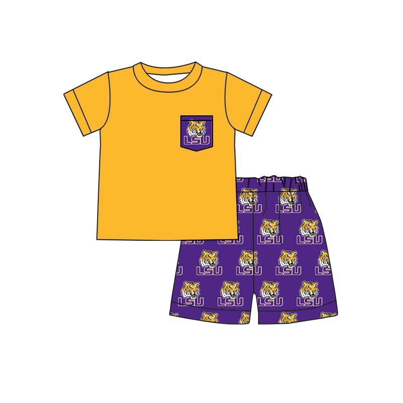 baby boy colleague team lsu clothes