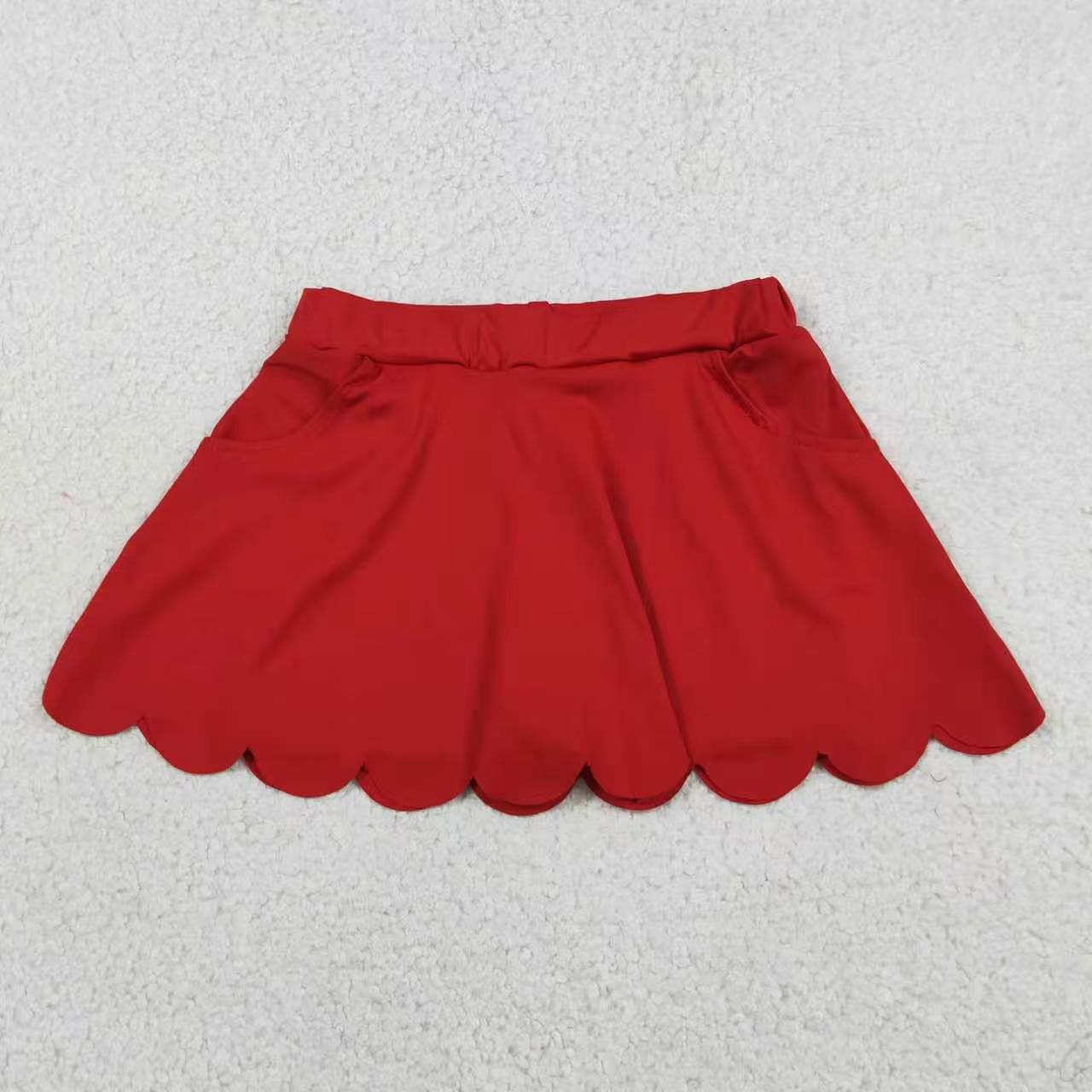 Toddle baby girls green active wear skirt shorts